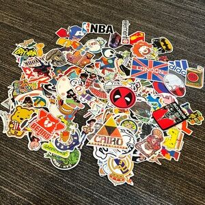 188 Laptop Bumper Waterbottle Stickers Popular Culture